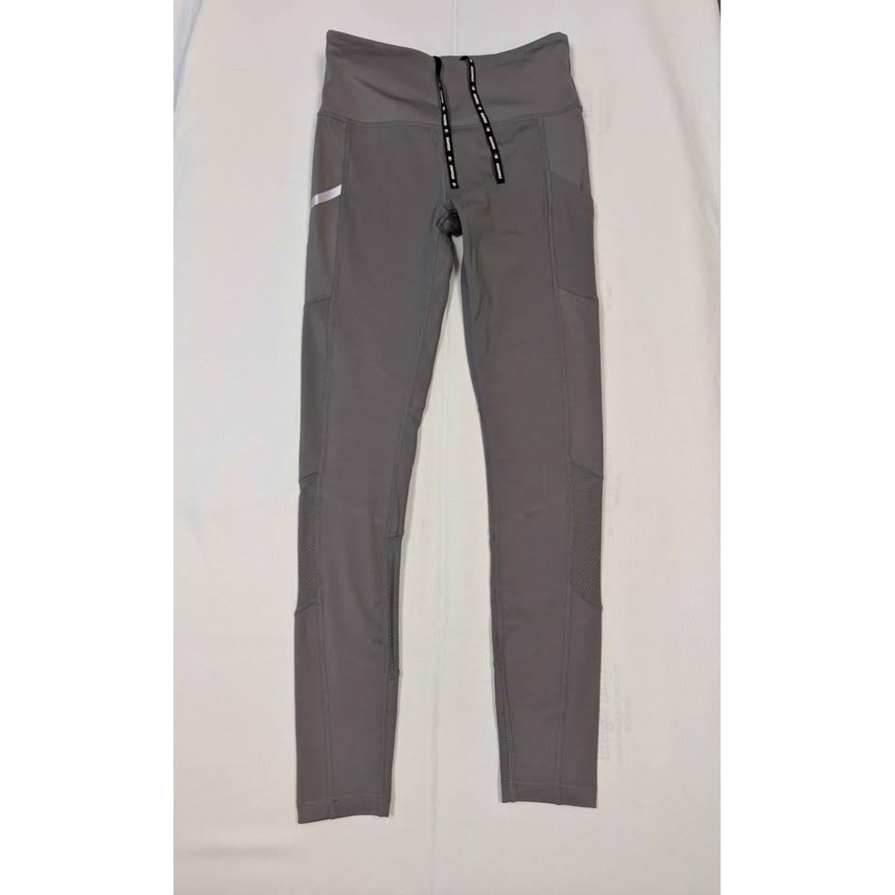 Starter‎ Dri-Star Gray Leggings Small Reflective Athletic Yoga Pants